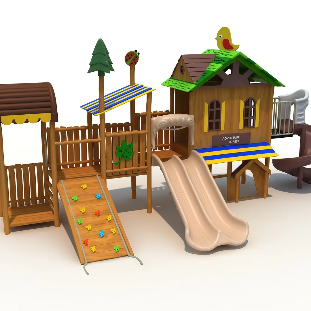 Anti-Corrosion Outdoor Plastic Slide
