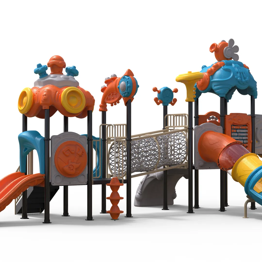 Colour Tower with Climbing Net