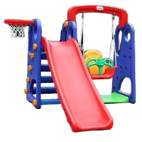 Indoor Multi-Functional Slide & Swing Set