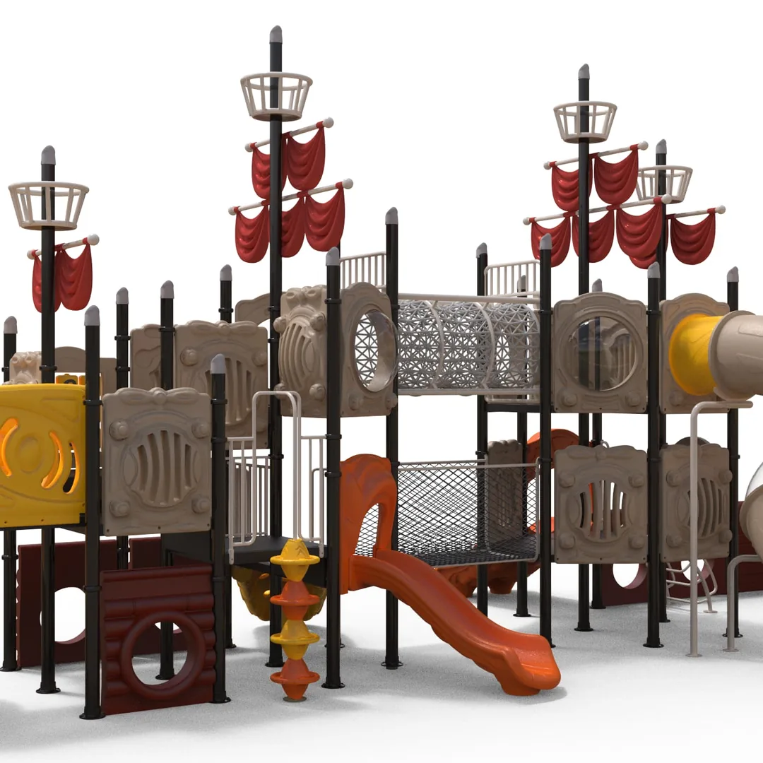 Pirate Ship Combined Play Slide
