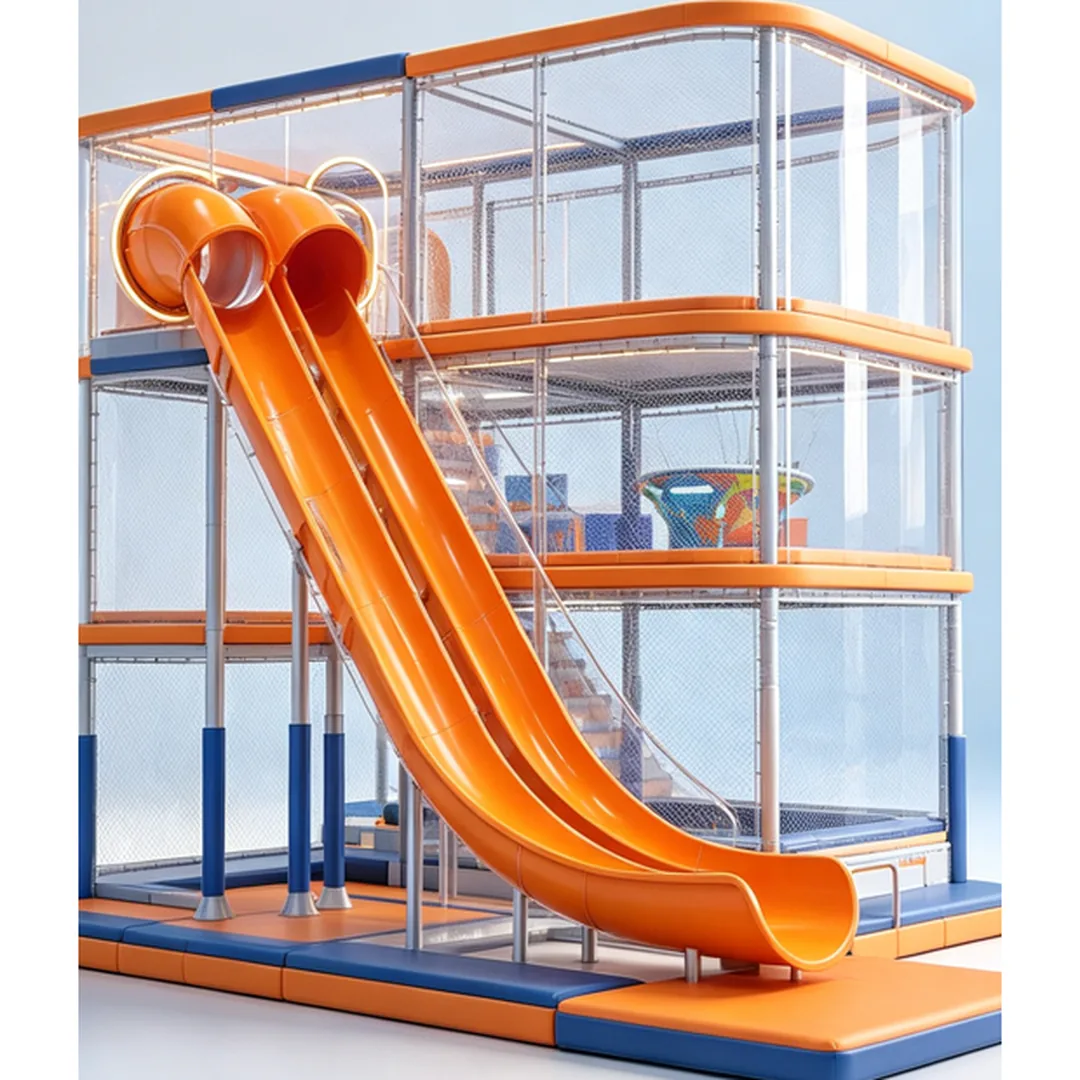 Spiral Slide Play Tower